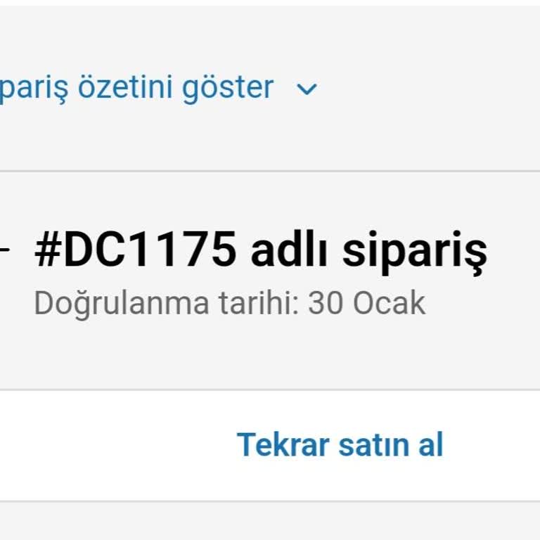 Sipariş Verdim, Bilgi Alamıyorum!