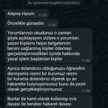 Tehdit Ve Hukuki Süreç Hakkında Şikayet