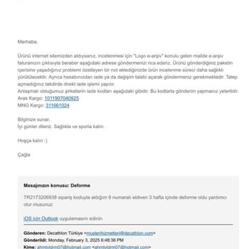 Kipsta Kaleci Eldivenlerinin Dayanıklılığı Hakkında Sorun