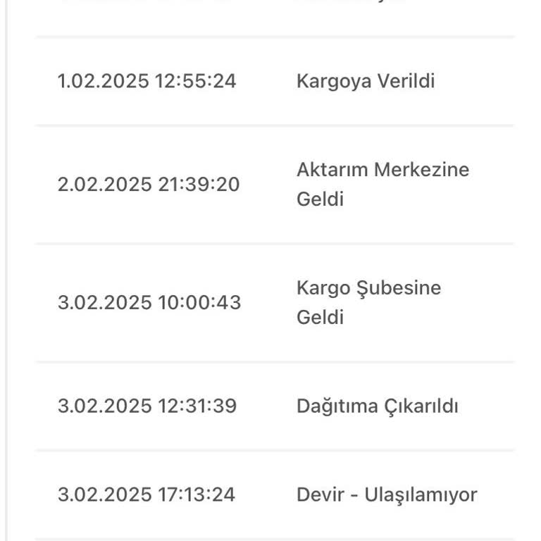 Kargo Teslimatında Sürekli Sorunlar Yaşıyorum