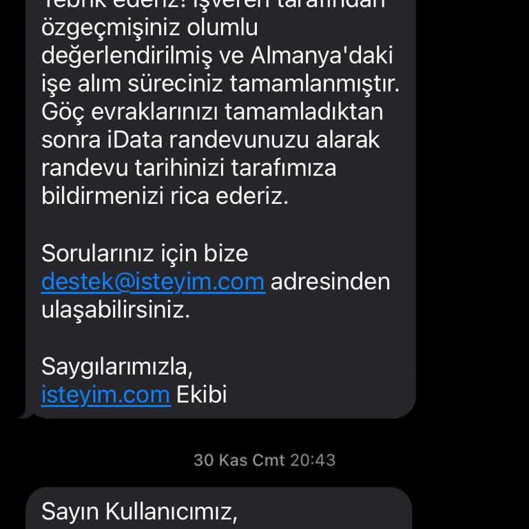 İşteyim.com Güvensiz İş Süreci Ve İade Talebi