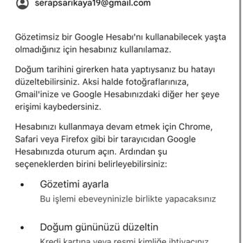 Gmail Hesabımın Kapanma Tehlikesiyle Karşı Karşıya