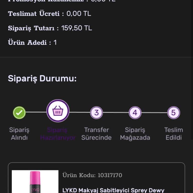 Sipariş Verildi Ama Ürün Hâlâ Kargoya Verilmedi