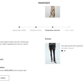 Sipariş Gecikmesi Ve İade Sürecindeki Sorunlar