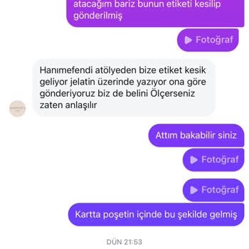 Yanlış Beden Gönderimi Ve İade Sorunu