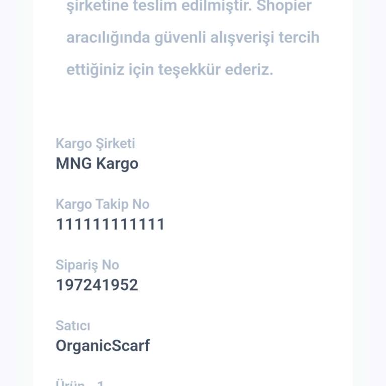 Sipariş Gecikmesi Ve İletişim Sorunları