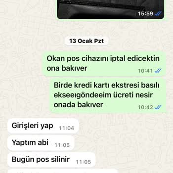 Haksız Kesilen Pos Cihazı Ücretleri