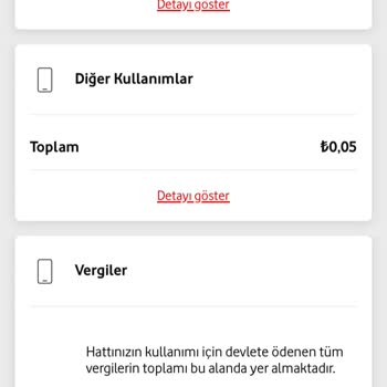 Vodafone Faturama Haksız Vergi Yansıtıldı