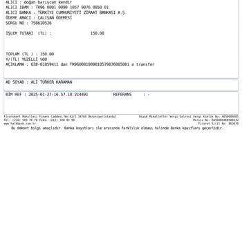 Franke Montaj Hizmetinde Eksiklik Ve Ücret Talebi