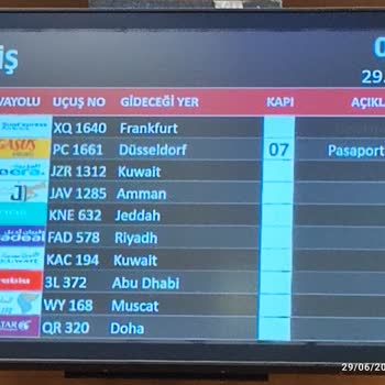 Sunexpress Uçuşunda Uzun Rötar Ve Yetersiz Hizmet