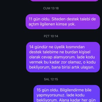 İletişimsizlik Ve İade Sürecinde Mağduriyet