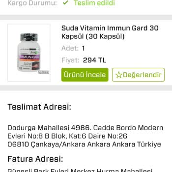 İlgisiz Müşteri Hizmetleri Ve Kalitesiz Ürün