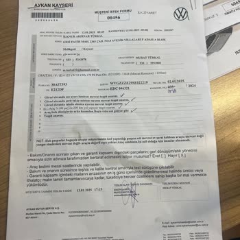 Servis Mağduriyeti Ve Boyalı Araç Teslimi