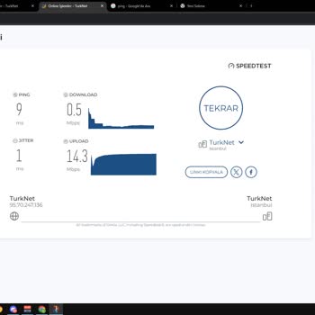 TurkNet İle Akşamları Sürekli Hız Düşüşü Sorunu