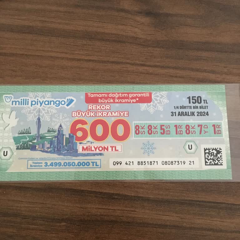 Piyango Bileti Ödemesi Sorunu