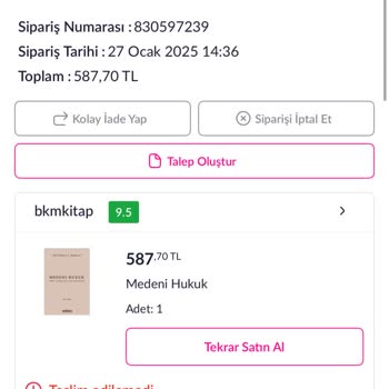 Kayıp Kitap Ve İade Sorunu