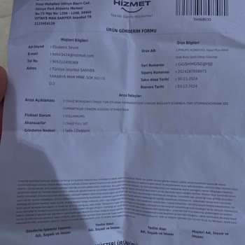 Philips Süpürge Sorunu: Değişim Talebi Ve Servis Macerası