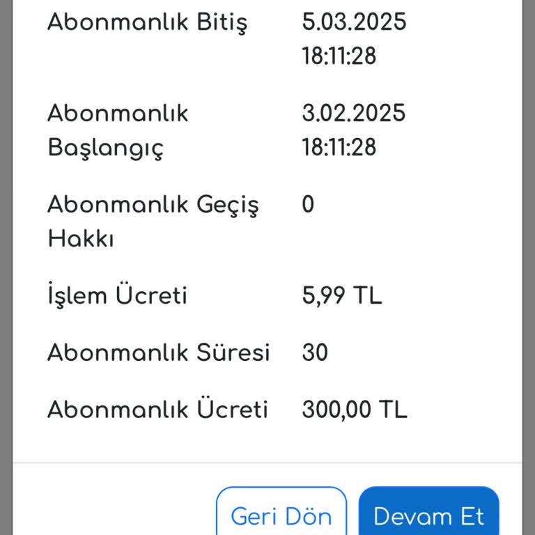 Ego Kartında Haksız İşlem Ücreti Kesintisi