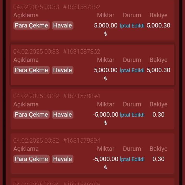 Çekim Talebinde Sürekli Red Ve İletişim Sorunu