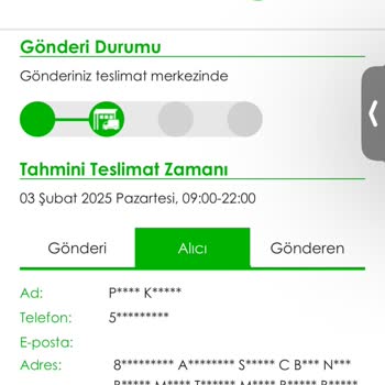 Kargo Takip Sorunu Ve Yetersiz Destek
