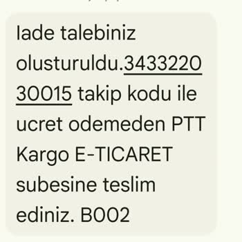 Sefamerve'den İade Sorunu Ve Müşteri Hizmetleri Çıkmazı