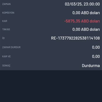 Ocean FX Hesabımda İzinsiz İşlem Açılması