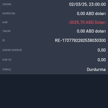 Ocean FX Hesabımda İzinsiz İşlem Açılması