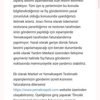 Faturamı Alamıyorum: Yemeksepeti Ve Burger King Mağduriyeti