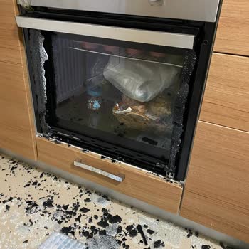 Beko Horno Empotrado, vidrio roto y problema crónico