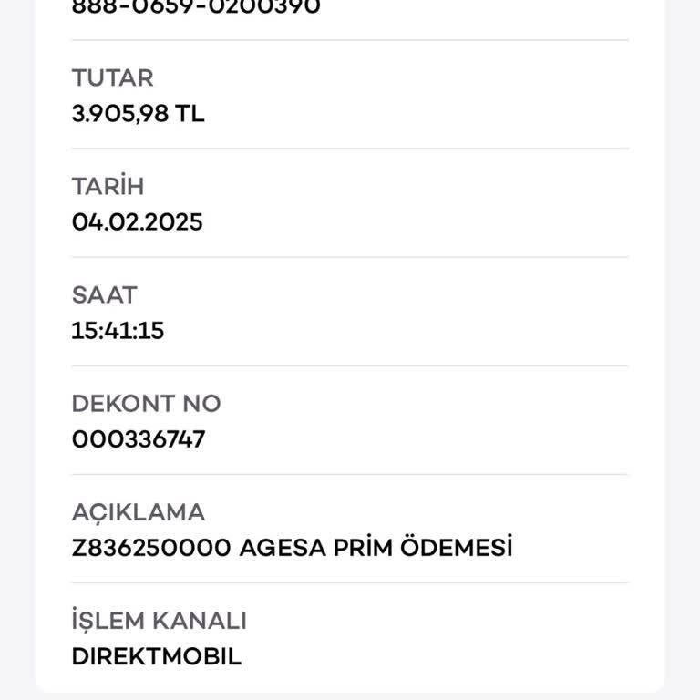 Poliçe İptali Ve Ücret İadesi Talebi