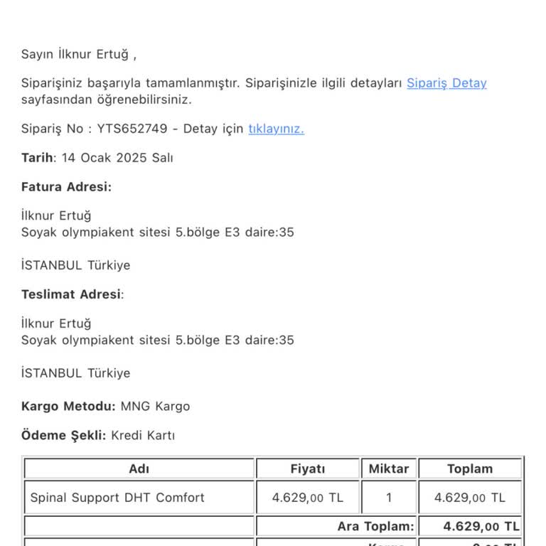 Yataş'tan Yatak Teslimatında Süreç Belirsizliği