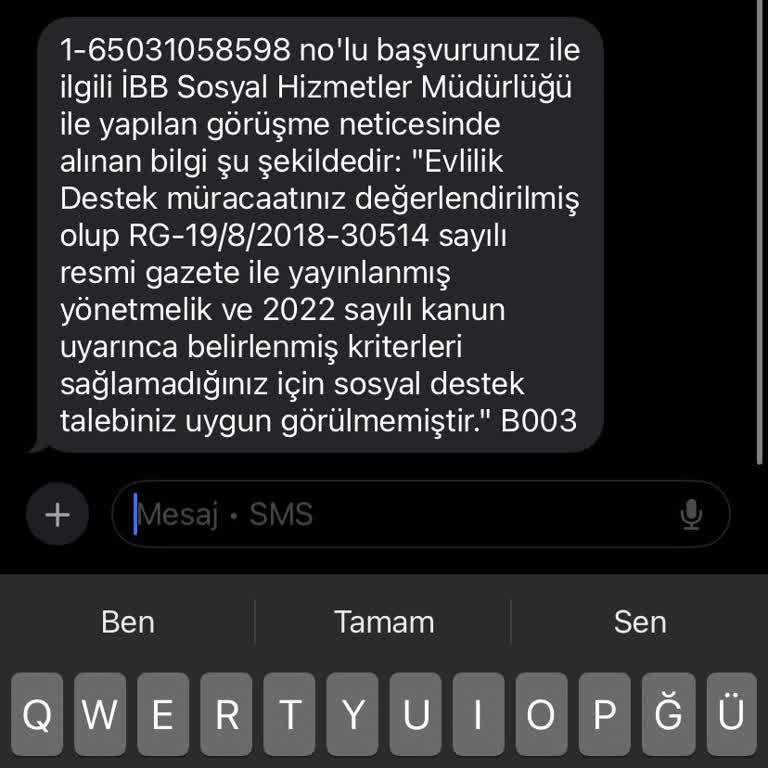 Evlilik Desteği Başvurum Neden Reddedildi?