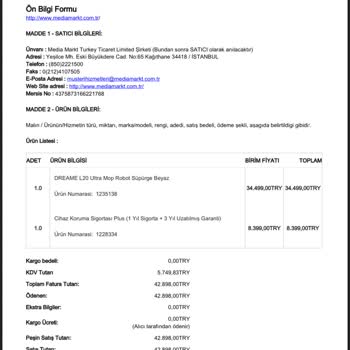 Media Markt'ta Sipariş İptali Ve Fiyat Artışı Mağduriyeti