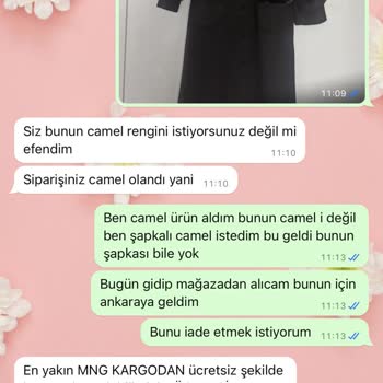 İade Ödemesi Yapılmayan Müşteri Mağduriyeti