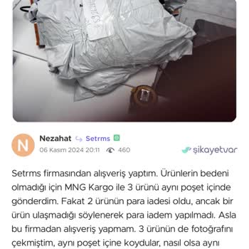 İade Ödemesi Yapılmayan Müşteri Mağduriyeti