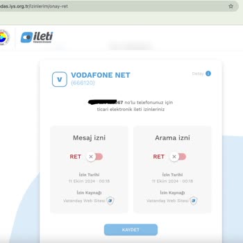 Vodafone Net'in Ticari İleti İhlali Ve Yasal Süreç Tehdidi