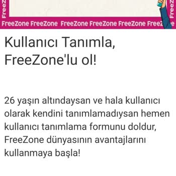 Vodafone FreeZone Ayrıcalıkları Hesabıma Yansıtılmadı