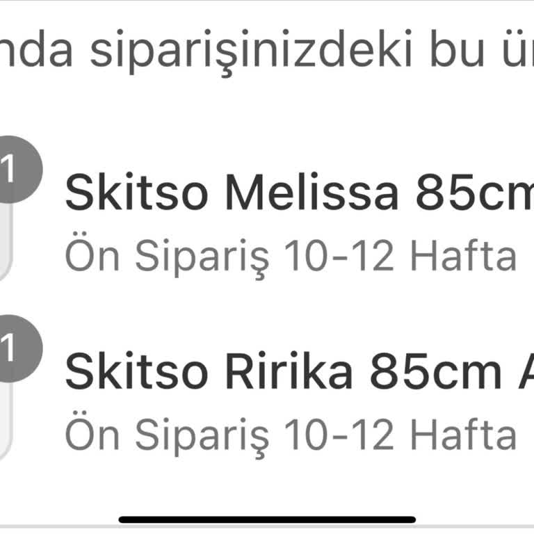 Teslim Edilmeyen Sipariş Ve İletişim Sorunları