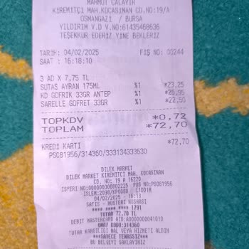 Sarelle Gofret Üzerindeki Şüpheli Noktalar