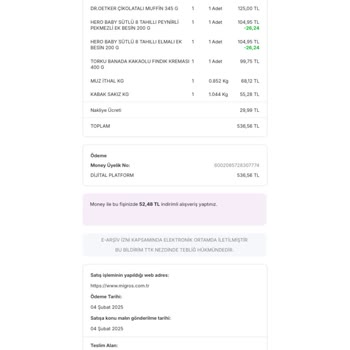 Torku Banada Ürünü Güven Sarsıcı Durumda