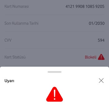 Bloke Olan Sanal Kart Ve Geciken Çözüm Süreci