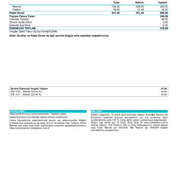 Fiber Dönüşümde Fatura Mağduriyeti Ve Yanıltıcı Bilgilendirme
