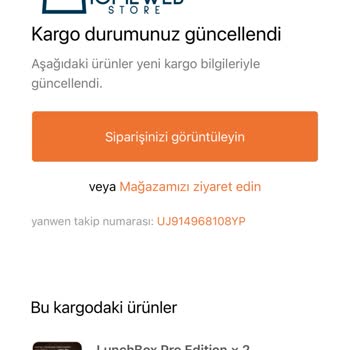 Homeweb Store'dan Sipariş Teslim Edilmedi Ve İletişim Sorunu