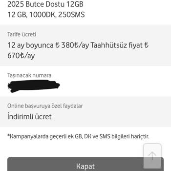 Vodafone Numara Taşıma Sürecinde Yaşanan Aksaklıklar Ve Yanıltıcı Bilgilendirme