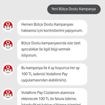 Vodafone Kampanya Hakkıma Ulaşamıyorum