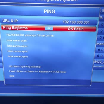 Next Uydu Cihazlarında İnternet Bağlantı Sorunu