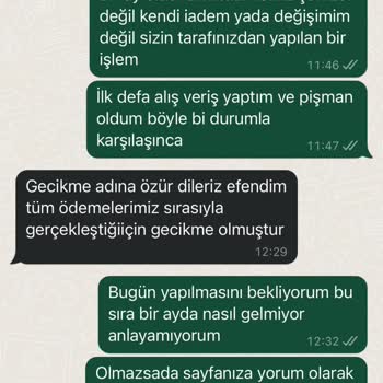 İade Ücretinin Gecikmesiyle Yaşanan Hayal Kırıklığı