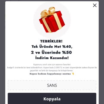 Boyner Çevir Kazan Kampanyasında Kullanım Sorunu