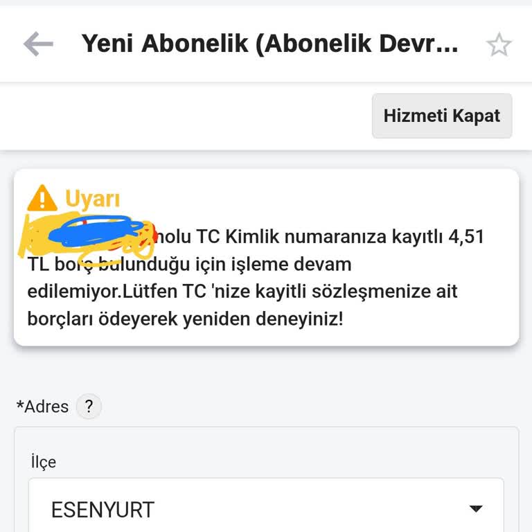 Asılsız Borç Ve İSKİ'nin Hatalı Uygulamaları