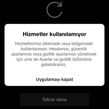 TikTok Giriş Sorunu Ve Ağ Bağlantısı Hatası